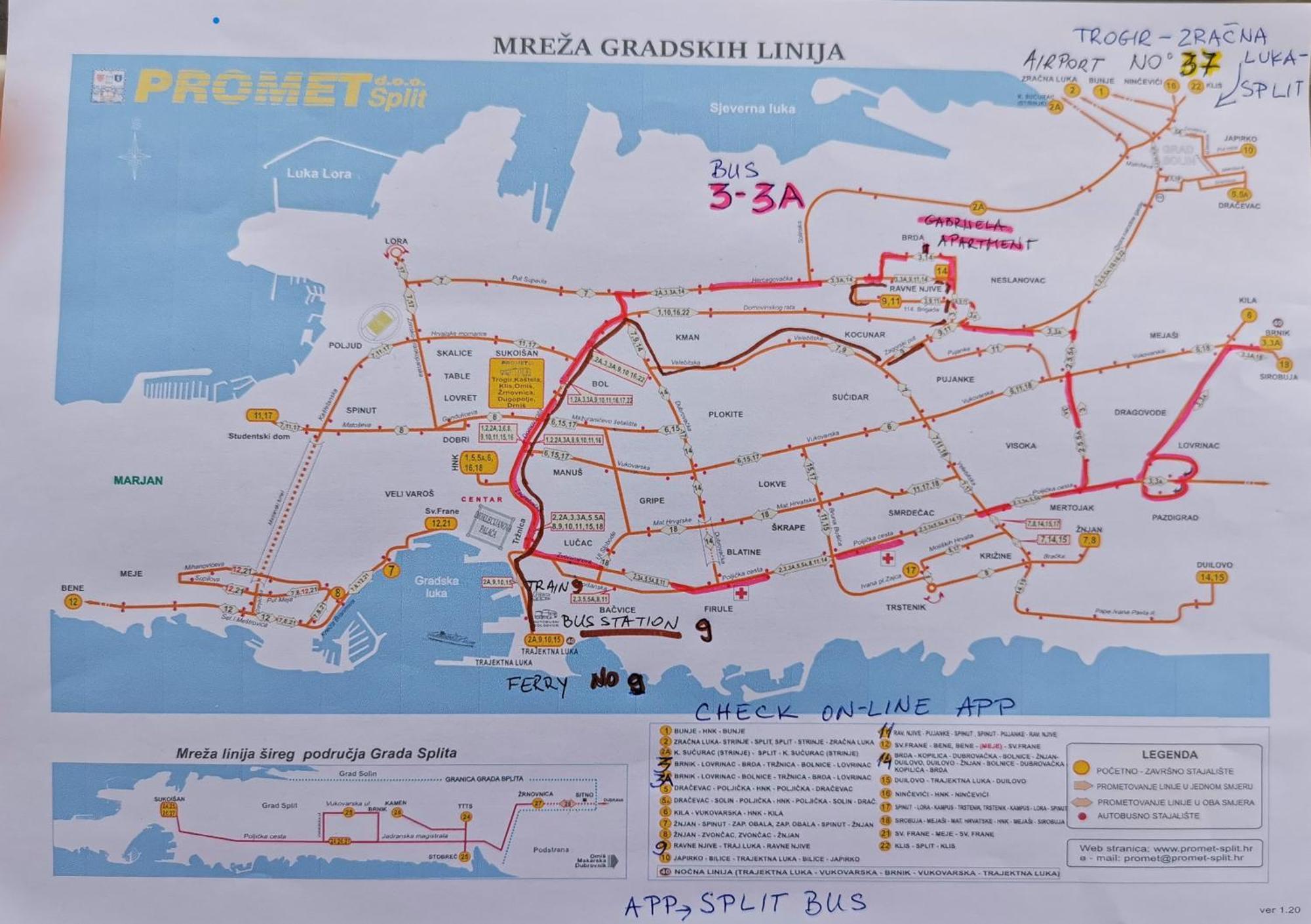 ספליט Apartman Gabrijela מראה חיצוני תמונה